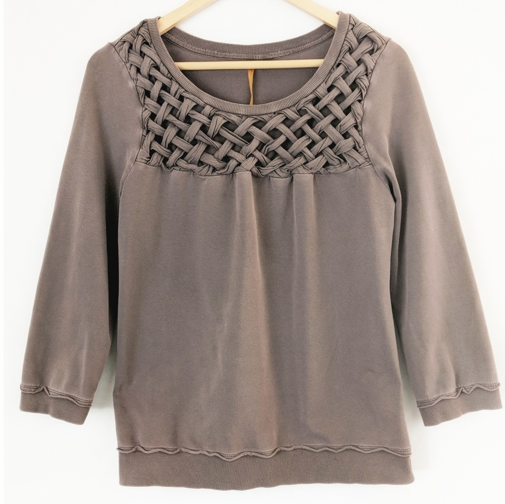 COPY - Saturday Sunday -Anthro Pullover Sweatshirt Size M
